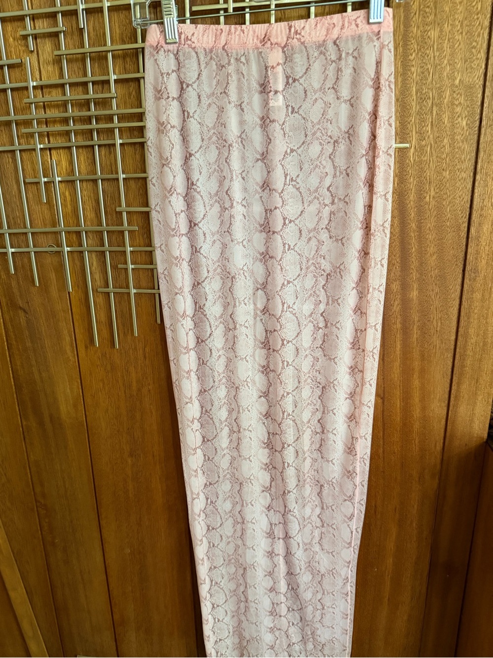 SKIMS Milky Sheer Long Skirt